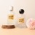 Luxury 30ml 50ml 100ml Empty Transparent Round Shape Crimp Neck Perfume Glass Bottle
