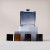 Design 50ml Clear Classic Square Fragrance Spray Perfume Glass Bottles with Different Caps