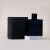 Design 50ml Clear Classic Square Fragrance Spray Perfume Glass Bottles with Different Caps
