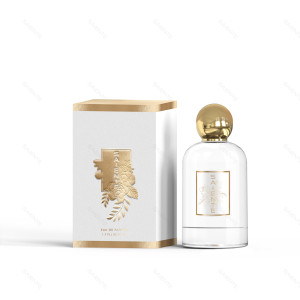 High Quality 50ml Luxury Unique New Style Perfume Glass Bottle with Thick Bottom