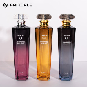 Fairdale Wholesale Custom Design Empty 100ml Fragrance Perfume Refill Bottle