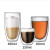 Coffee Glass Can Be Customized with Heat-insulated Water Cup and Double-layer Glass