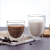 Double Layer Glass High Borosilicate Glass Heat Snsulating Transparent Coffee Cup Milk Cup High Quality 250ml 350ml 450ml