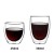 Double Layer Glass High Borosilicate Glass Heat Snsulating Transparent Coffee Cup Milk Cup High Quality 250ml 350ml 450ml