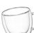 Wholesale Customized Double Layer Clear Coffee Tea Glass Cups Double Wall Glass Cup