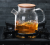 Factory Direct Sale Heat-resistant Glass Cold Water Kettle, Tea Pot with Bamboo Cover, Stainless Steel Cover