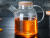 Factory Direct Sale Heat-resistant Glass Cold Water Kettle, Tea Pot with Bamboo Cover, Stainless Steel Cover