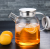 Factory Direct Sale Heat-resistant Glass Cold Water Kettle, Tea Pot with Bamboo Cover, Stainless Steel Cover