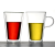 Factory Direct Sales of Large Capacity Double Glass Water Cup Household Coffee Cup