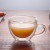 150ml Double Glass High Borosilicate Glass Coffee Cup with Glass Handle High Temperature Resistance