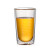 260ml Creative Heat-resistant High Borosilicate Transparent Double Wall Glass Cup