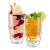 CnGlass Glass Milk Tea Drinking Cup Whisky Beer Shot Glass Double Wall Borosilicate Insulated Glass Tea Cups and Mug for Coffee