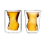 CnGlass Wholesale Glass Cup for Milk Double Wall Beer Glass Cup Borosilicate Insulated Shot Glass Cold Resistant Beer Glasses