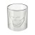 CnGlass 80ML Skeleton Shaped Frozen Whiskey Drinking Glass Cup Double Wall Beer Glasses Borosilicate Insulated Shot Glass Cup