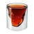CnGlass 80ML Skeleton Shaped Frozen Whiskey Drinking Glass Cup Double Wall Beer Glasses Borosilicate Insulated Shot Glass Cup