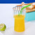 Factory Price 350Ml 550Ml 750Ml Drink Juice Milk Coffee Striped Glass Cup