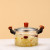 5.5l Big Size New Design Borosilicate Transparent Clear Glass Cooking Pot