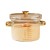 Covered Glass Stew Pot Heat Resistant Glass Stove and Covered Pot, Suitable for Pasta, Soup, Milk, Baby Food