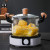 Wholesale New Design High Borosilicate Glass Cooking Pot Set with Wooden Handle