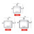 Factory Direct Transparent Heat Resistance High Borosilicate Glass Cooking Pot