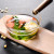Transparent Glass Cooking Pot Pyre Glass Milk Pan Mini Saucepan with Wooden Handle