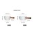 Transparent Glass Cooking Pot Pyre Glass Milk Pan Mini Saucepan with Wooden Handle