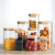 Multiple Models Square Glass Jar Airtight High Borolicicate Glass Jar with Bamboo Lid
