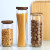 Wholesale Handmade Transparent Fancy Food Safe Glass Storage Jar with Lid