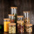 Wholesale Eco-friendly Wide Mouth Glass Jar Round Borosilicate Glass Jar with Wood Lid