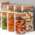 Wholesale Eco-friendly Wide Mouth Glass Jar Round Borosilicate Glass Jar with Wood Lid