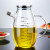 350ml 550ml 850ml Food Grade Lead Free Borosilicate Glass Oil and Vinegar Glass Bot
