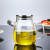 Eco-friendly Recycled Borosilicate Glass Oil and Vinegar Bottles Dispenser for Kitchen