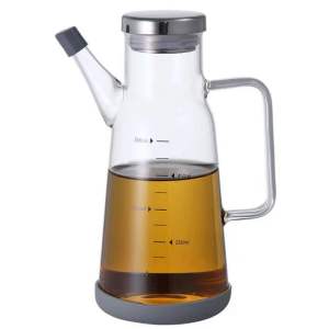 Hot Selling 550ml 700ml 750ml Borosilicate Glass Olive Oil and Vinegar Bottle