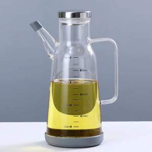 Wholesale 550ml 700ml 750ml High Borosilicate Glass Oil and Vinegar Bottles
