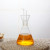 200ml 300ml 500ml Handmade Clear Borosilicate Glass Oil Vinegar Dispenser Pot