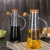Kitchen Empty Glass Bottle Pot Cooking Vinegar and Olive Oil Dispenser Pot