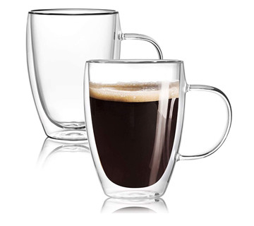 glass coffee cups