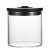 Cylindrical Glass Jar with Lid Heat Resistant Borosilicate Glass Food Jar with Airtight Lids