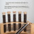2023 New High Borosilicate Round Bottom Glass Tube for Coffee Beans Spice Display with Airtight Bamboo Lid and Wood Holder