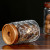 Crabapple Flower Glass Sealed Jar Household Food Storage Coffee Beans Tea Storage Square Storage Jar