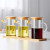 Glass Quantitative Japanese Oil Leak Proof Bottle Kitchen Household Straight Soy Sauce Vinegar Bottle Seasoning Bottle Set