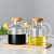 Kitchen for Glass Oil Pot Convenient Handle Designed to Prevent Oil Leakage Outdoor Barbecue Easy to Carry Soy Sauce Vinegar Pot