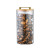 Large Capacity Glass Bottle with Lid Orange Peel Storage Tank Large Caliber Tea Bottle