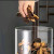 Large Capacity Glass Bottle with Lid Orange Peel Storage Tank Large Caliber Tea Bottle