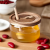 Hot Selling Honey Jar Glass Container Holder with Wooden Acacia Lid and Dipper High Quality Glass Food Storage Jar with Lid