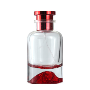 Deluxe 100 Mm Perfume Sample Bottle Spray Perfume Bottle Clear Glass Perfume Bottle