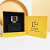 Hot Sale Square Spray Glass Perfume Bottle Luxury Matte Black Rectangular 100ml with Bottle Cap and Custom Logo