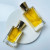 Custom Double Wall High Grade Hand Polished Crystal Clear Glass Perfume Bottles Square Cheap Cosmetic Spray Bottles