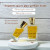 Custom Double Wall High Grade Hand Polished Crystal Clear Glass Perfume Bottles Square Cheap Cosmetic Spray Bottles