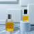 Exquisite Pineapple Crystal Fancy Perfume Bottle Glass Bottles Hot Stamping for Cosmetics